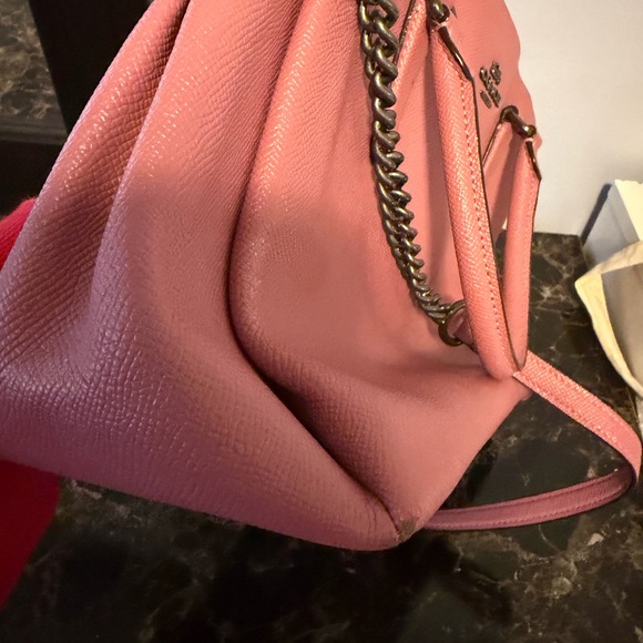 Coach Pink Satchel Bag - Picture 2 of 4